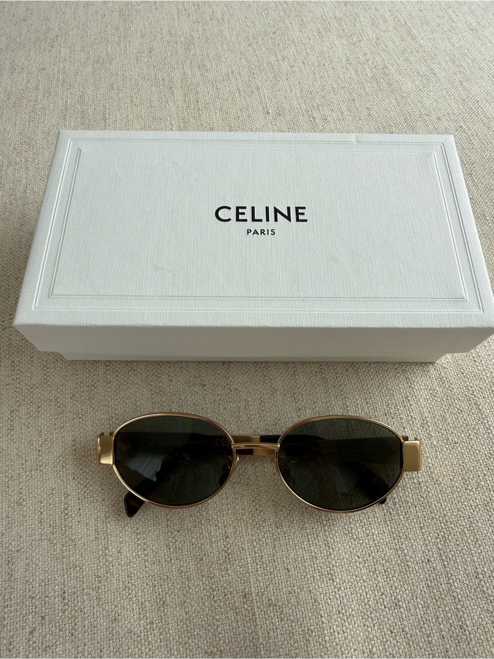 Celine Triomphe Metal Sunglasses